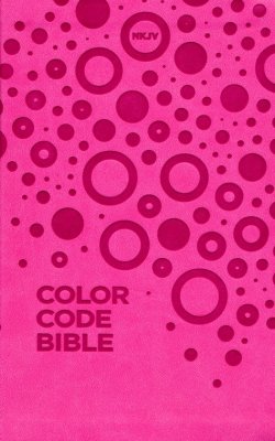 NKJV - Color Code Bible for Kids - Leathersoft Pink, NKJV: Book | ICM Books