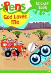 Pens Sticker Book - God Loves Me