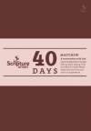 40 Days Prayer Journal in Matthew (Leathersoft)
