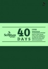 40 Days Prayer Journal in Luke (Leathersoft)
