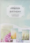 Birthday Garden Blooms Cards, Box of 12