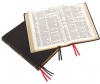 KJV Large Print Westminster Reference Bible, Black Calfskin