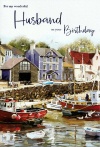 Birthday Card - For My Wonderful Husband on Your Birthday by ICG JJ7511