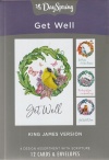 Cards, Get Well, KJV Verses, Box of 12