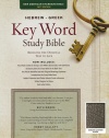 NASB - Hebrew Greek Key Word Study Bible, Black Genuine Leather Edition 
