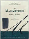ESV MacArthur Study Bible, Black Leathersoft 