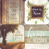 Coasters - Faith & Family - set of 4