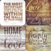 Coasters - Faith & Family - set of 4