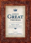 Expect Great Things Mission Quotes That Inform and Inspire