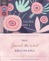 NIrV, Journal the Word Bible for Girls, Double Column, Hardcover, Comfort Print