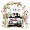 Card - Wedding - Many Waters Cannot Quench Love 