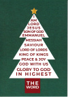 Christmas Cards -   Tree with Words (pack of 10) CMS