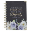 Journal - Floral Strength & Dignity Proverbs 31:25