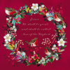 Christmas Cards: Berry Wreath  (pack of 10) - CMSC