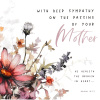 Card - With Deep Sympathy On The Passing Of Your Mother 