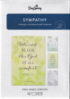 Sympathy Cards - Blessed Be God - Box Pack of 12 (KJV)