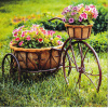 Card Just to say - Floral Bicycle - S204