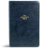 CSB Athletes Bible - Leathertouch Navy