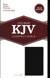 KJV Compact Bible, Navy LeatherTouch, Value Edition