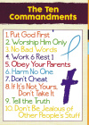 Tract - The Ten Commandments  (pack of 100)