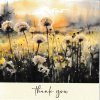 Card -Thank You ( Meadow Flowers) SDC