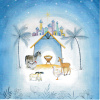 Christmas Cards - Animals at the Manger Pack of 10 CMS