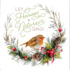 Christmas Cards - Let Heaven And Nature Sing Pack of 10 CMS