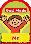 God made Me - Board Book