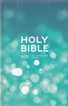 NIV - Popular Pew Turquoise Circles Hardback