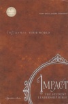 NKJV - Impact: The Student Leadership Bible, Hardback