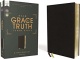 NASB, Grace and Truth Study Bible, European Leather, Black, Red Letter, 1995 Text, Comfort Print