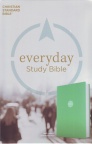 CSB Everyday Study Bible, Leathertouch Mint