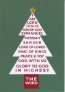 Christmas Cards - Tree with words (pack of 10) - CMS