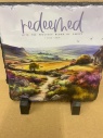 Scripture Slate - Redeemed (Country Landscape)