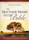 KJV - The Matthew Henry Bible, Blue & Gray